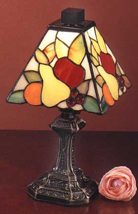Tiffany Mini Lamps on Tiffany Lamps  Fruit Style Mini Lamp